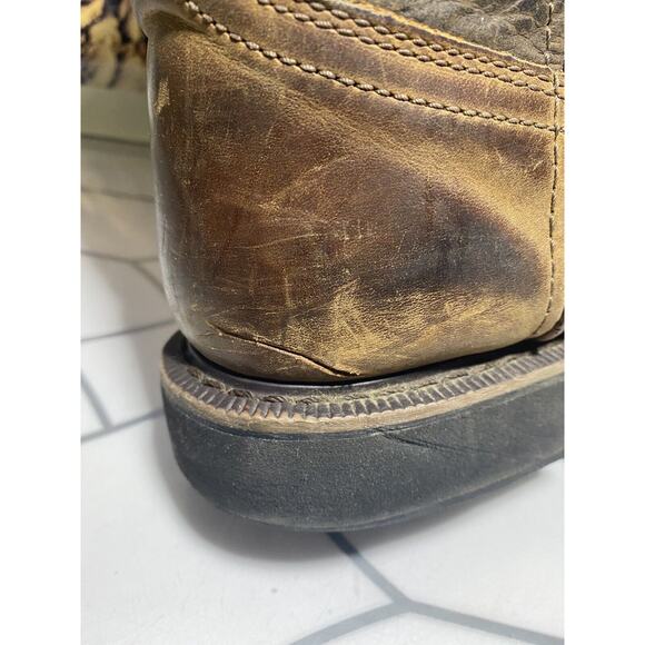 Cabela\'s Pinedale Brown Rounded Toe Western Work Boots Mens Size 10.5 EE main image 6